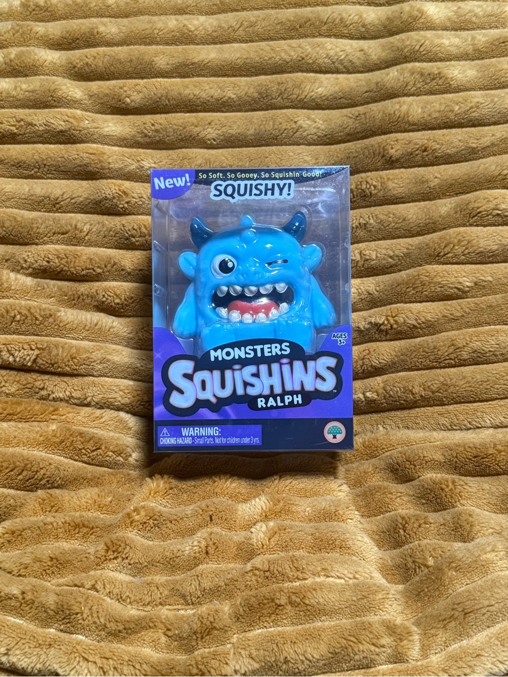 Monsters Squishins Ralph Blue Squishy Toy